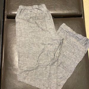 New York & Company Charcoal Linen Pant